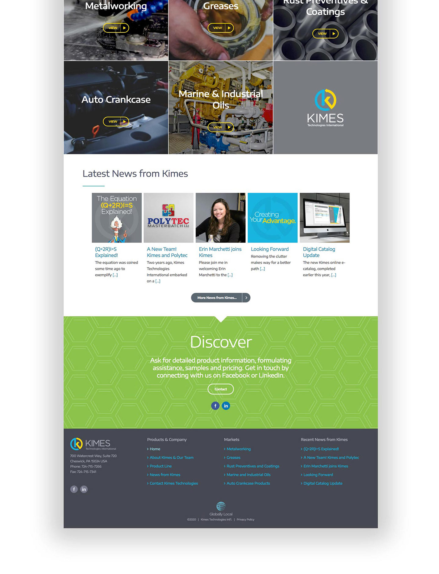 Graphic Design Sample Website Design