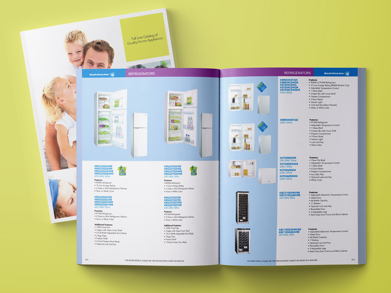Graphic Design Portfolio Catalog Design