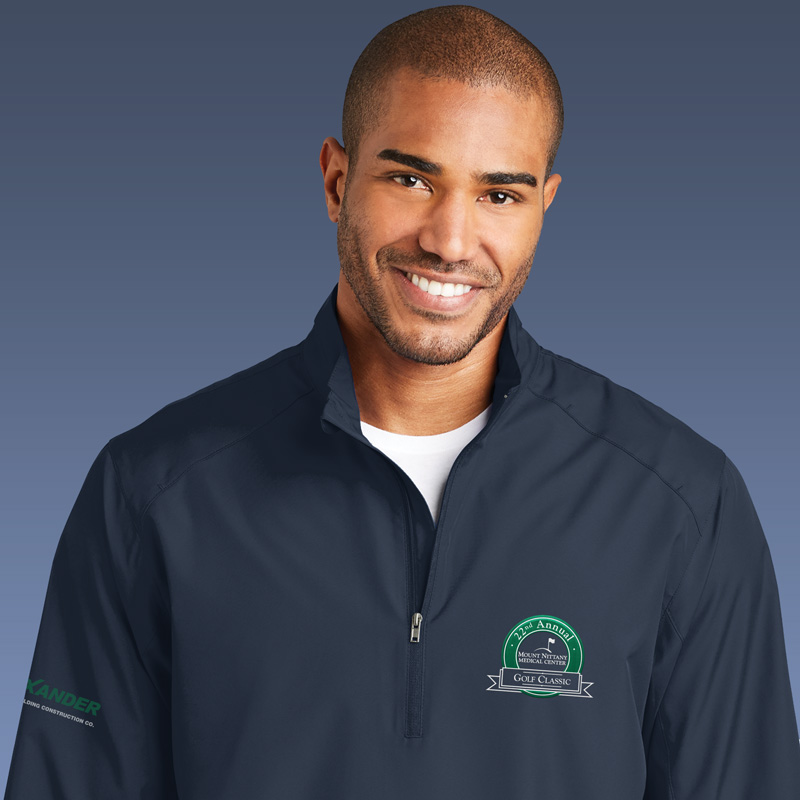 Embroidered Promotional Apparel Windshirt