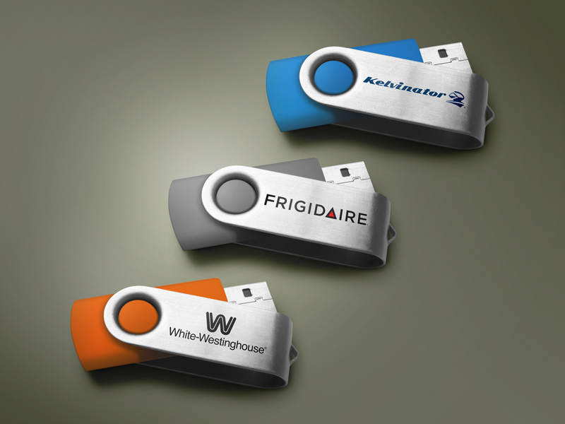 Sample Promotional Imprinted Flash Drives
