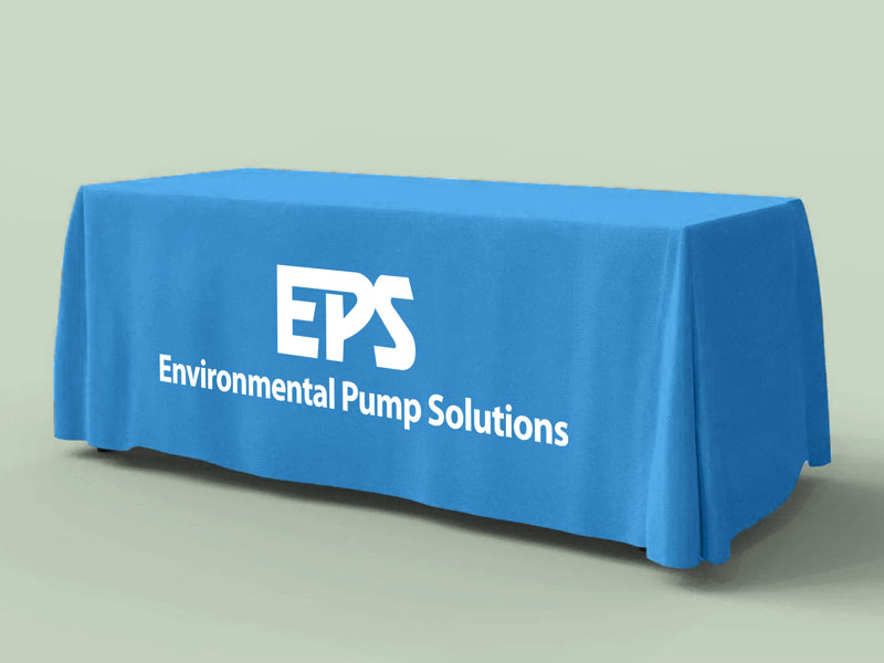 Graphic Design Trade Show Table Cover