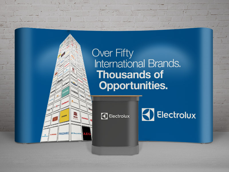 Electrolux Popup Trade Show Display